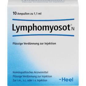 LYMPHOMYOSOT N Ampullen 10 St – PZN 1674686 из немецкой аптеки