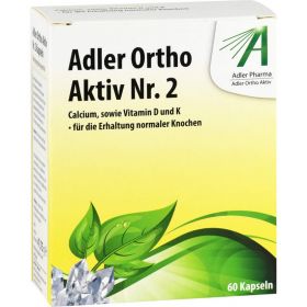 ADLER Ortho Aktiv Kapseln Nr.2 60 St – PZN 6122106 из немецкой аптеки