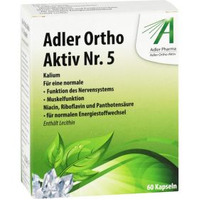 ADLER Ortho Aktiv Kapseln Nr.5 60 St – PZN 6122135 из немецкой аптеки