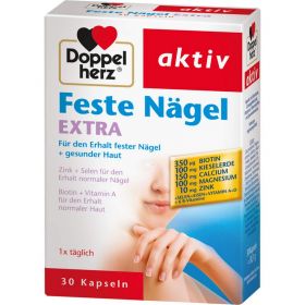 DOPPELHERZ Feste Ngel Extra Kapseln 30 St – PZN 11082225 из немецкой аптеки