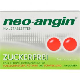 NEO-ANGIN Halstabletten zuckerfrei 24 St – PZN 826616 из немецкой аптеки