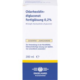 CHLORHEXIDINDIGLUCONAT Fertiglsung 0,2% 200 ml – PZN 1208375 из немецкой аптеки