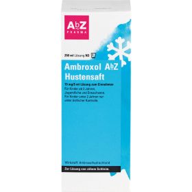 AMBROXOL AbZ Hustensaft 15 mg/5 ml 250 ml – PZN 2058541 из немецкой аптеки