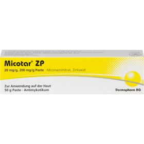 MICOTAR ZP Paste 50 g – PZN 1430352 из немецкой аптеки