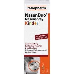 NASENDUO Nasenspray Kinder 10 ml – PZN 12521566 из немецкой аптеки