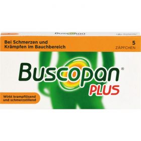 BUSCOPAN plus Suppositorien 5 St – PZN 2483652 из немецкой аптеки