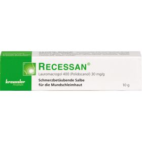 RECESSAN Salbe 10 g – PZN 3646553 из немецкой аптеки