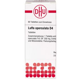 LUFFA OPERCULATA D 4 Tabletten 80 St – PZN 2118326 из немецкой аптеки