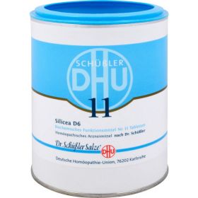 BIOCHEMIE DHU 11 Silicea D 6 Tabletten 1000 St – PZN 274772 из немецкой аптеки