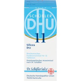 BIOCHEMIE DHU 11 Silicea D 12 Tabletten 80 St – PZN 274795 из немецкой аптеки