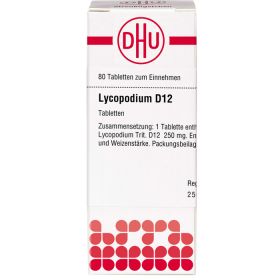 LYCOPODIUM D 12 Tabletten 80 St – PZN 2118390 из немецкой аптеки