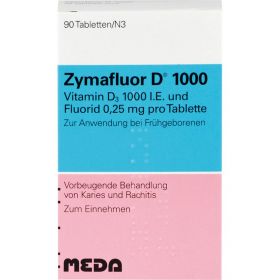 ZYMAFLUOR D 1.000 Tabletten 90 St – PZN 3665094 из немецкой аптеки