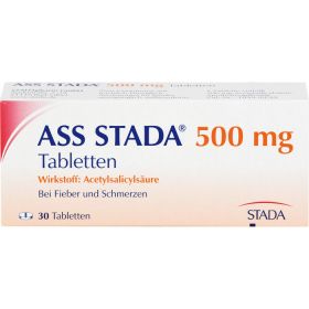 ASS STADA 500 mg Tabletten 30 St – PZN 4860432 из немецкой аптеки