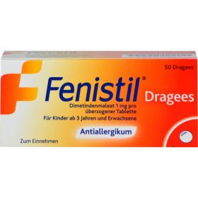 FENISTIL Dragees 50 St – PZN 4959604 из немецкой аптеки