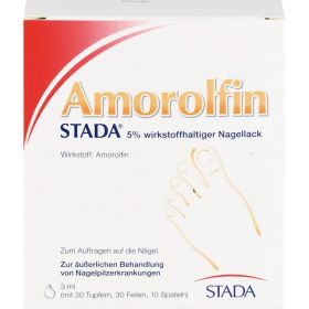 AMOROLFIN STADA 5% wirkstoffhaltiger Nagellack 3 ml – PZN 9098182 из немецкой аптеки