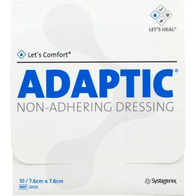 ADAPTIC 7,6x7,6 cm feuchte Wundauflage 10 St – PZN 1228159 из немецкой аптеки