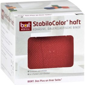 BORT StabiloColor Binde 6 cm rot 1 St – PZN 8831002 из немецкой аптеки