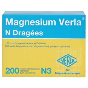 Magnesium Verla N Dragees – PZN 4911945
 из немецкой аптеки