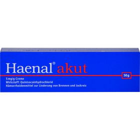 HAENAL akut Creme 50 g – PZN 472638 из немецкой аптеки