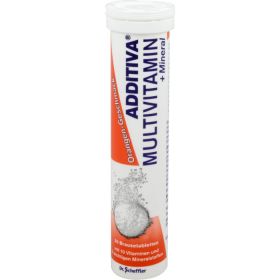 ADDITIVA Multivit.+Mineral Orange R Brausetabl. 20 St – PZN 10060173 из немецкой аптеки