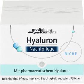 HYALURON NACHTPFLEGE riche Creme im Tiegel 50 ml – PZN 14175447 из немецкой аптеки