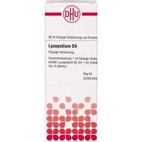 LYCOPODIUM D 4 Dilution 50 ml – PZN 2103388 из немецкой аптеки