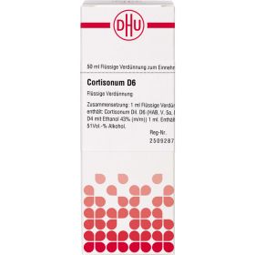 CORTISONUM D 6 Dilution 50 ml – PZN 7456329 из немецкой аптеки