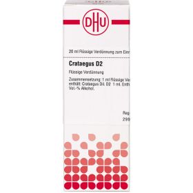 CRATAEGUS D 2 Dilution 20 ml – PZN 1767850 из немецкой аптеки