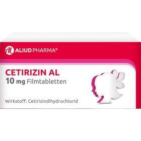 CETIRIZIN AL 10 mg Filmtabletten 7 St – PZN 2406640 из немецкой аптеки