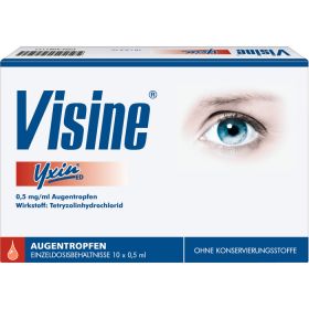 VISINE Yxin ED Einzeldosispipetten 10X0.5 ml – PZN 4081171 из немецкой аптеки