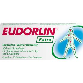 EUDORLIN extra Ibuprofen Schmerztabl. 20 St – PZN 6158908 из немецкой аптеки