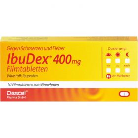 IBUDEX 400 mg Filmtabletten 10 St – PZN 9294664 из немецкой аптеки