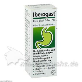 IBEROGAST, 50 ML – PZN 514650 из немецкой аптеки